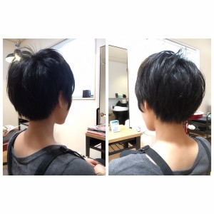 レディース黒髪ショート！～赤羽美容室Belu～