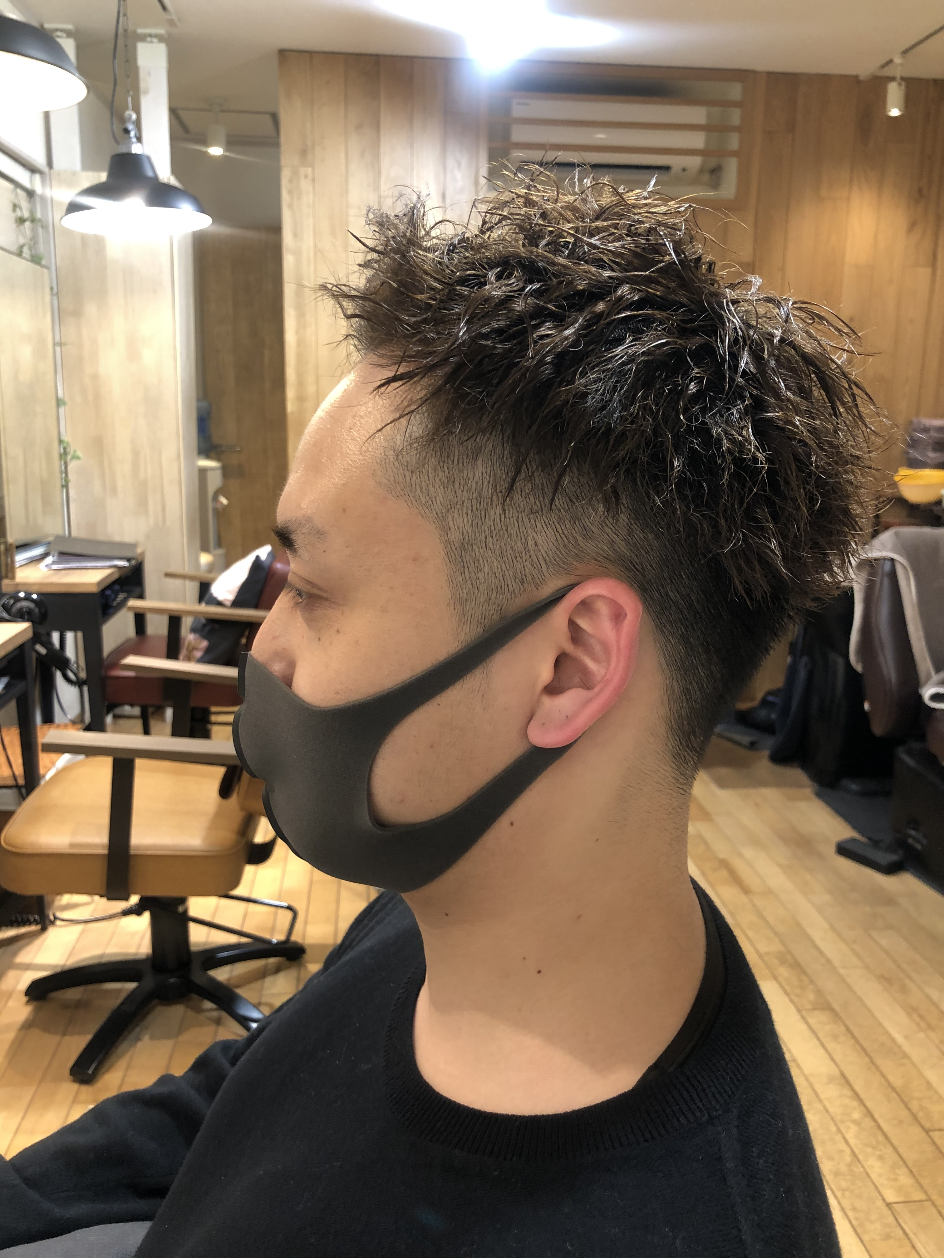 メンズスタイル ツイストパーマ