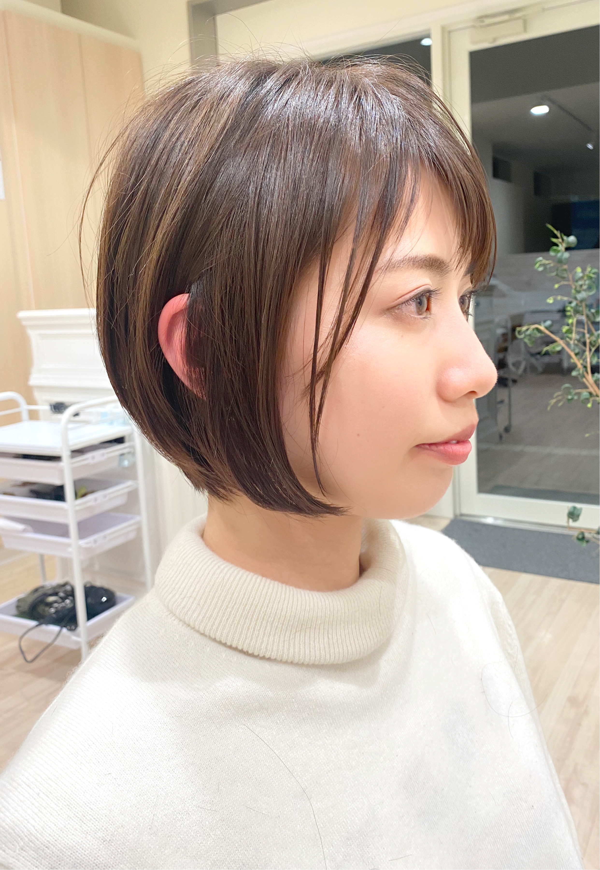 ショートとボブの間*